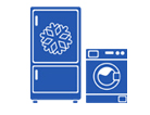 Ersatzteile für Haushaltsgeräte - Kühlschränke, Herde, Waschmaschinen